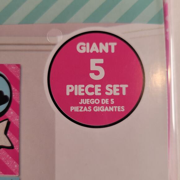 LOL Surprise Scene Setter Wall Kit Party Decor 5 Pc Set Over 6 ' Tall Backdrop - Picture 4 of 11